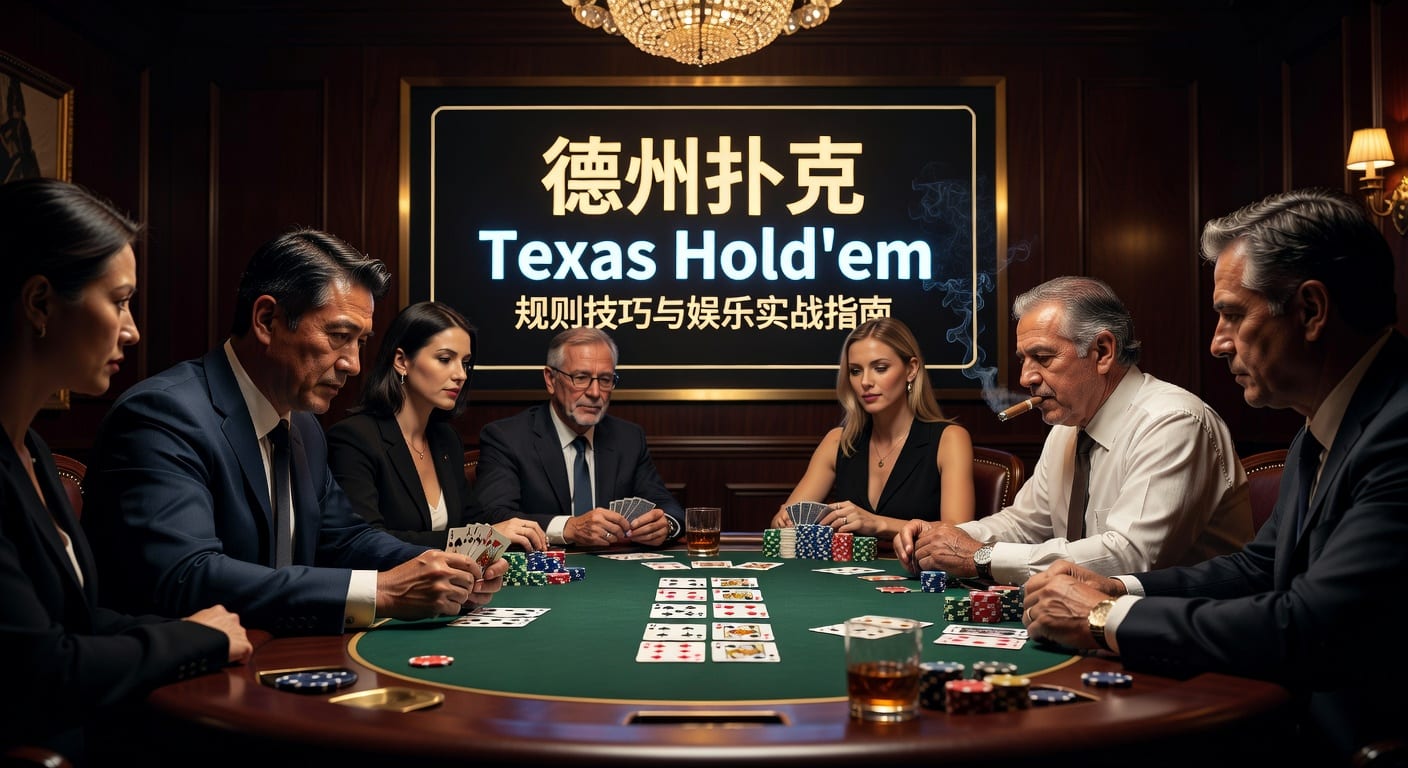 德州扑克 Texas Hold'em 实战规则与入门策略