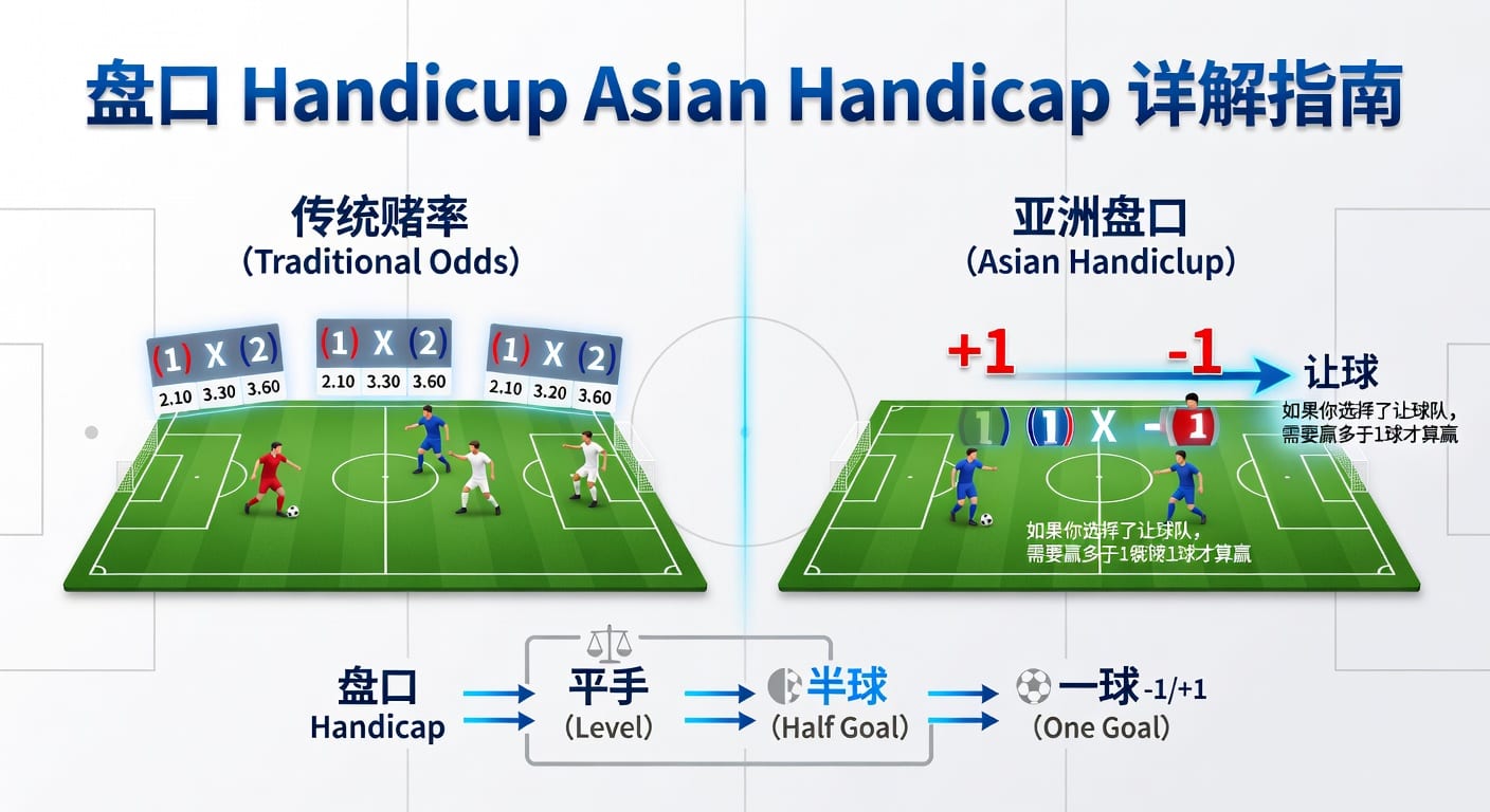 亚洲盘 asian handicap 读盘方法与实战判断