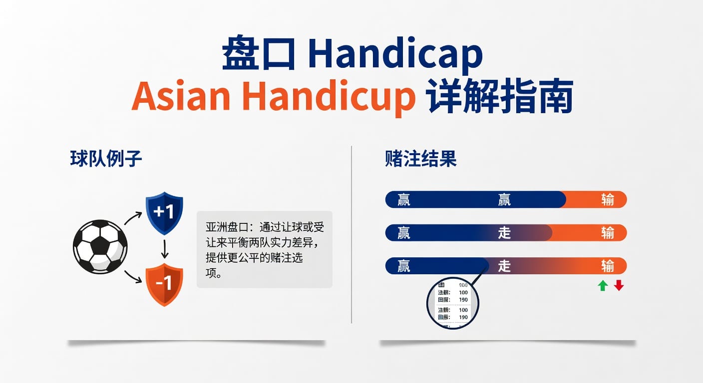 盘口 handicap 解析：让球规则与实战判断｜赔率王体育官网
