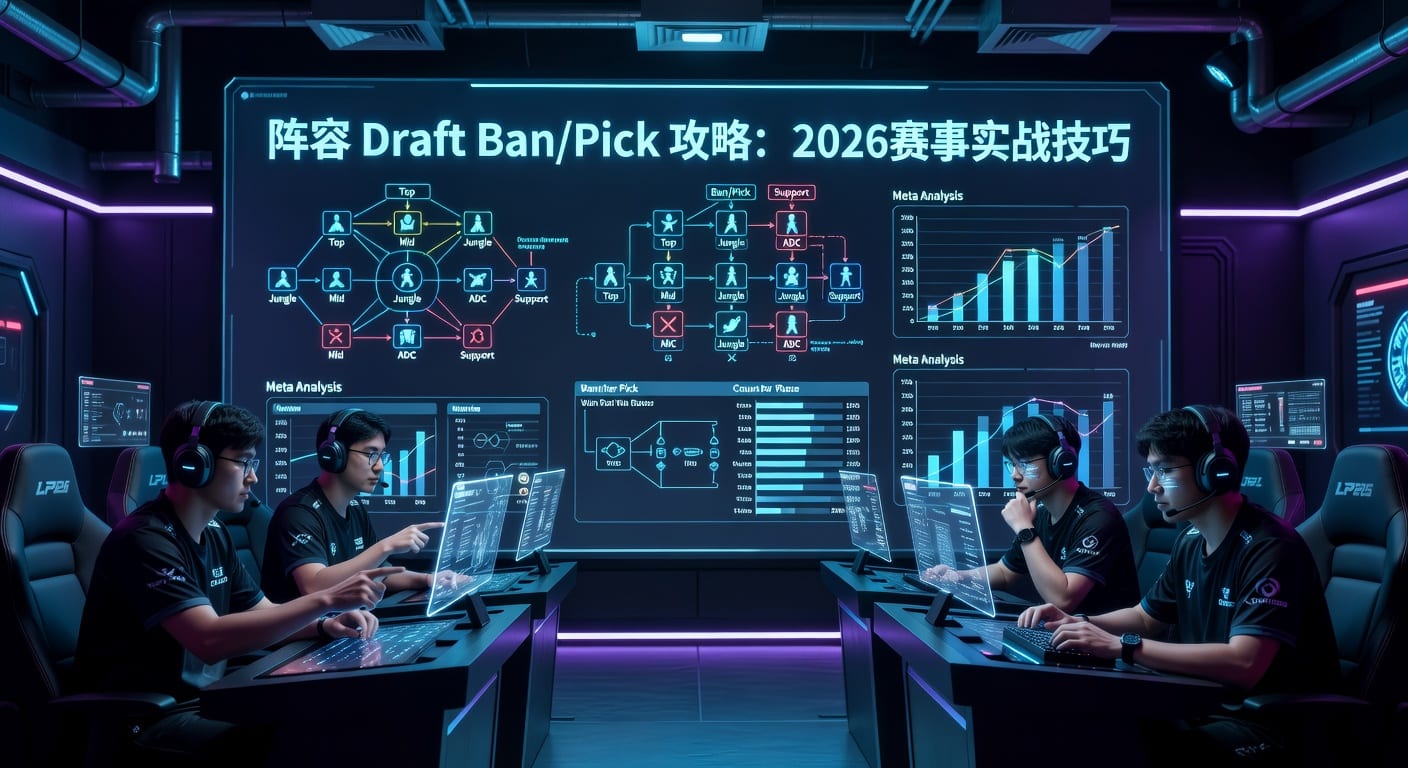 阵容 Draft Ban/Pick 实战解析：赛前判断与临场思路
