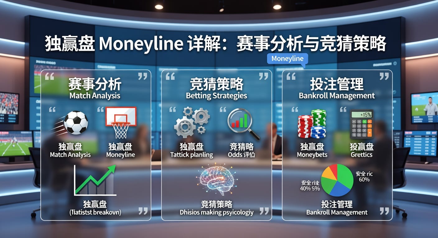 独赢盘 moneyline：雷速体育官网的判断与结算